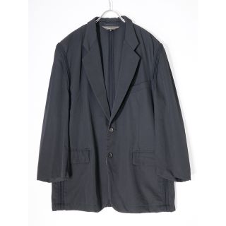 コムデギャルソン(COMME des GARCONS)のCOMME des GARCONS HOMME PLUSコムデギャルソンオムプリュス インサイドアウト ウールギャバシームジャケット【M】【MJKA70813】(その他)