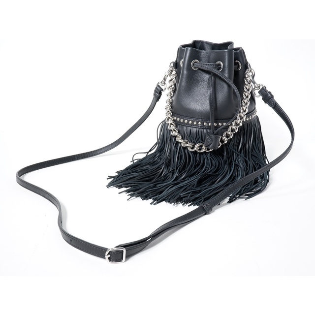 J\u0026M DAVIDSON FRINGE CARNIVAL MINI ブラック