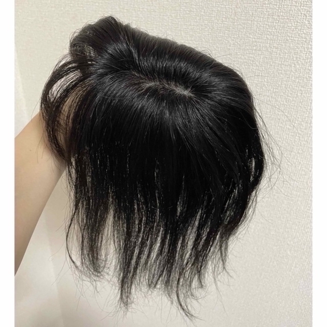 私元気ウィッグ（ヘアピース）ブラック レディースのウィッグ/エクステ(その他)の商品写真