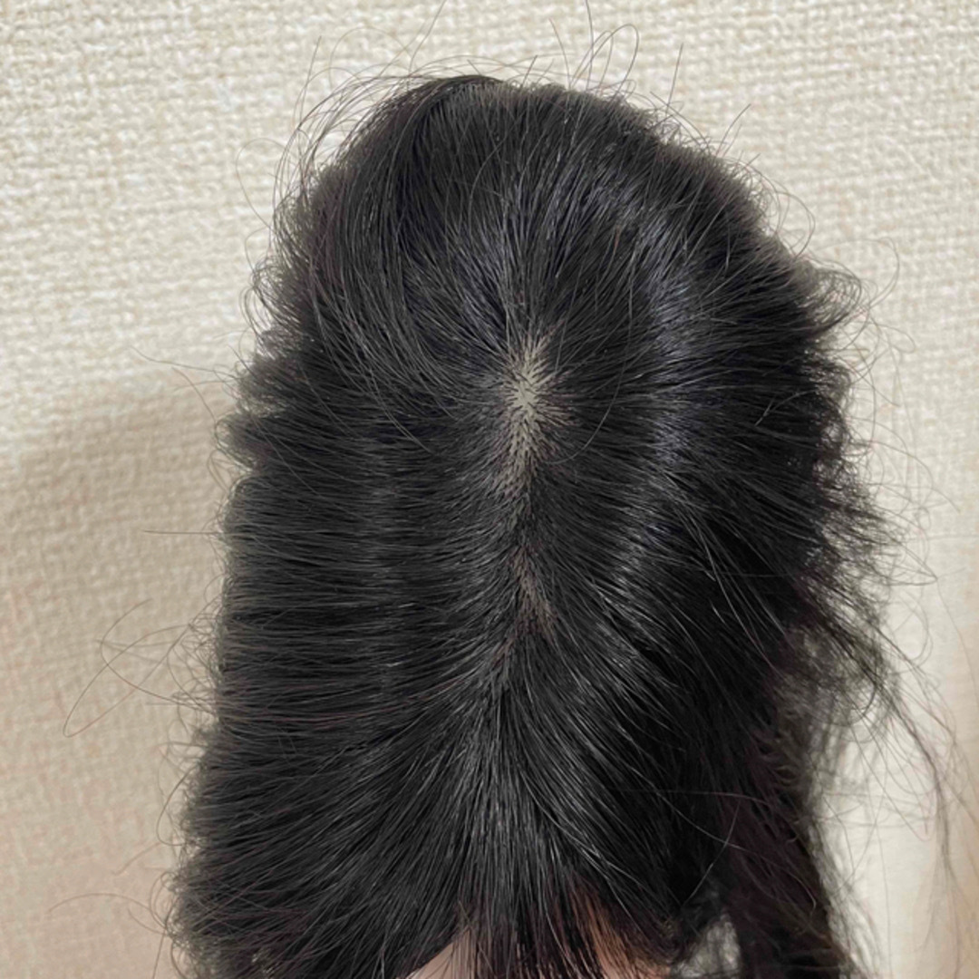 私元気ウィッグ（ヘアピース）ブラック レディースのウィッグ/エクステ(その他)の商品写真