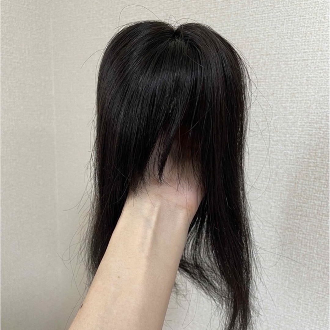 私元気ウィッグ（ヘアピース）ブラック レディースのウィッグ/エクステ(その他)の商品写真