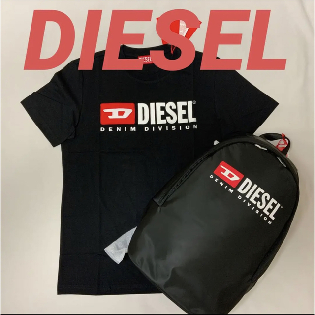 DIESEL(ディーゼル)の洗練されたデザイン　DIESEL　Rinke Backpack　新モデル メンズのバッグ(バッグパック/リュック)の商品写真