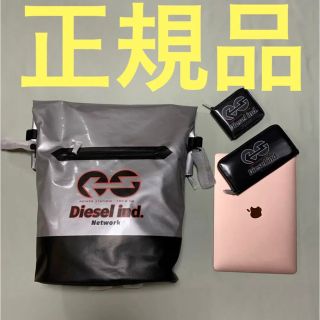 DIESEL - 洗練されたデザイン DIESEL Trap/D Backpack シルバーの通販