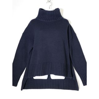 アパルトモンドゥーズィエムクラス(L'Appartement DEUXIEME CLASSE)のアパルトモンL'Appartement 2018AW BACK LONG T/N KNITバックロングタートルネックニット【フリー】【LKNA70875】(ニット/セーター)