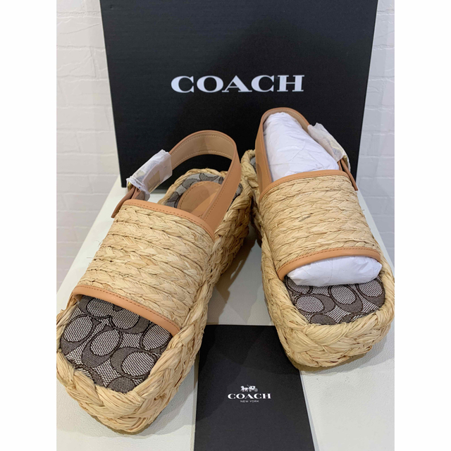 COACH厚底サンダル新品未使用