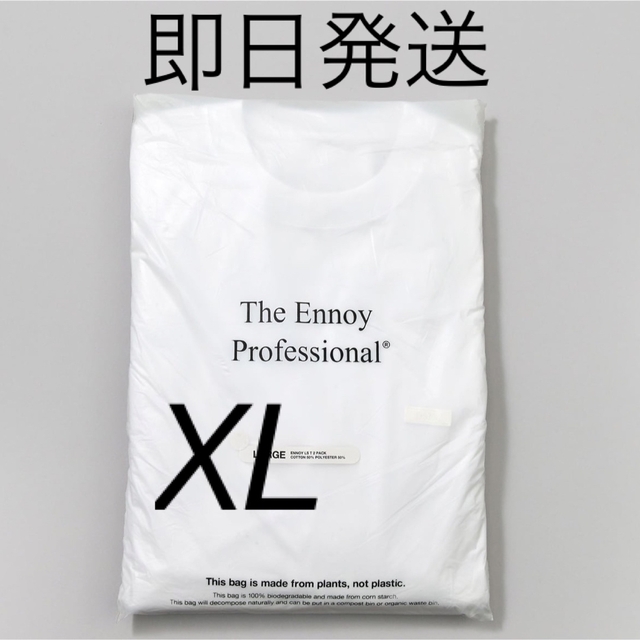 ENNOY 2Pack L/S T-Shirts XL WHITE 新品未開封-