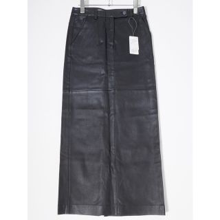 アパルトモンドゥーズィエムクラス(L'Appartement DEUXIEME CLASSE)のアパルトモンL'Appartement 2021SS RAW+/ロゥタス Leather Maxi Skirt(レザーマキシスカート)新品【34】【LSKA70404】(その他)