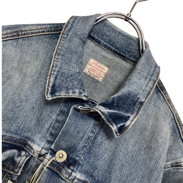 新品未使用】23区 denim ストレッチユーズド加工デニムジャケット - G