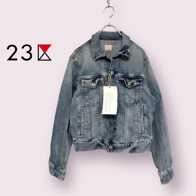 新品未使用】23区 denim ストレッチユーズド加工デニムジャケット - G