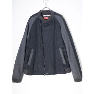 ノンネイティブ(nonnative)のnonnativeノンネイティブ RIDER BLOUSON W/P FLANNEL WITH WINDSTOPPE 2L ウールフランネルライダースジャケット【1】【MJKA70909】(その他)