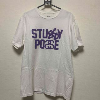 ステューシー Tシャツ・カットソー(メンズ)(パープル/紫色系)の通販