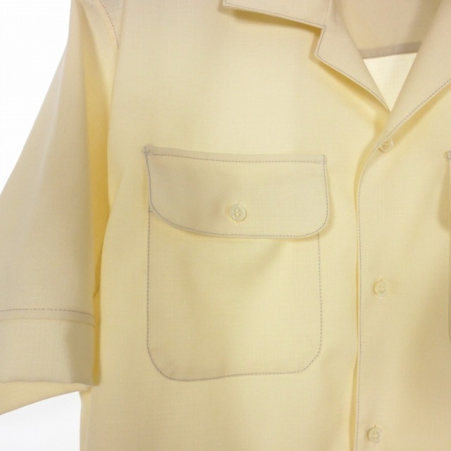 マルニ MARNI リップストック オープンカラーシャツ 半袖 ナ46 4