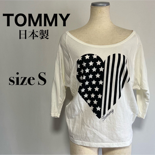 トミー(TOMMY)のTOMMY トミー ロンT チュニック ボートネック トップス 七分丈(Tシャツ(長袖/七分))