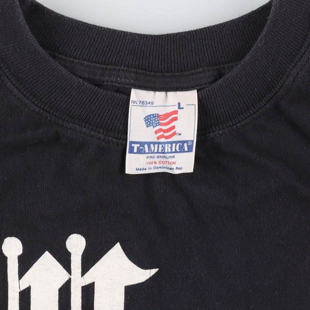 90年代 T-AMERICA 両面プリント プリントTシャツ メンズM ヴィンテージ /eaa339598