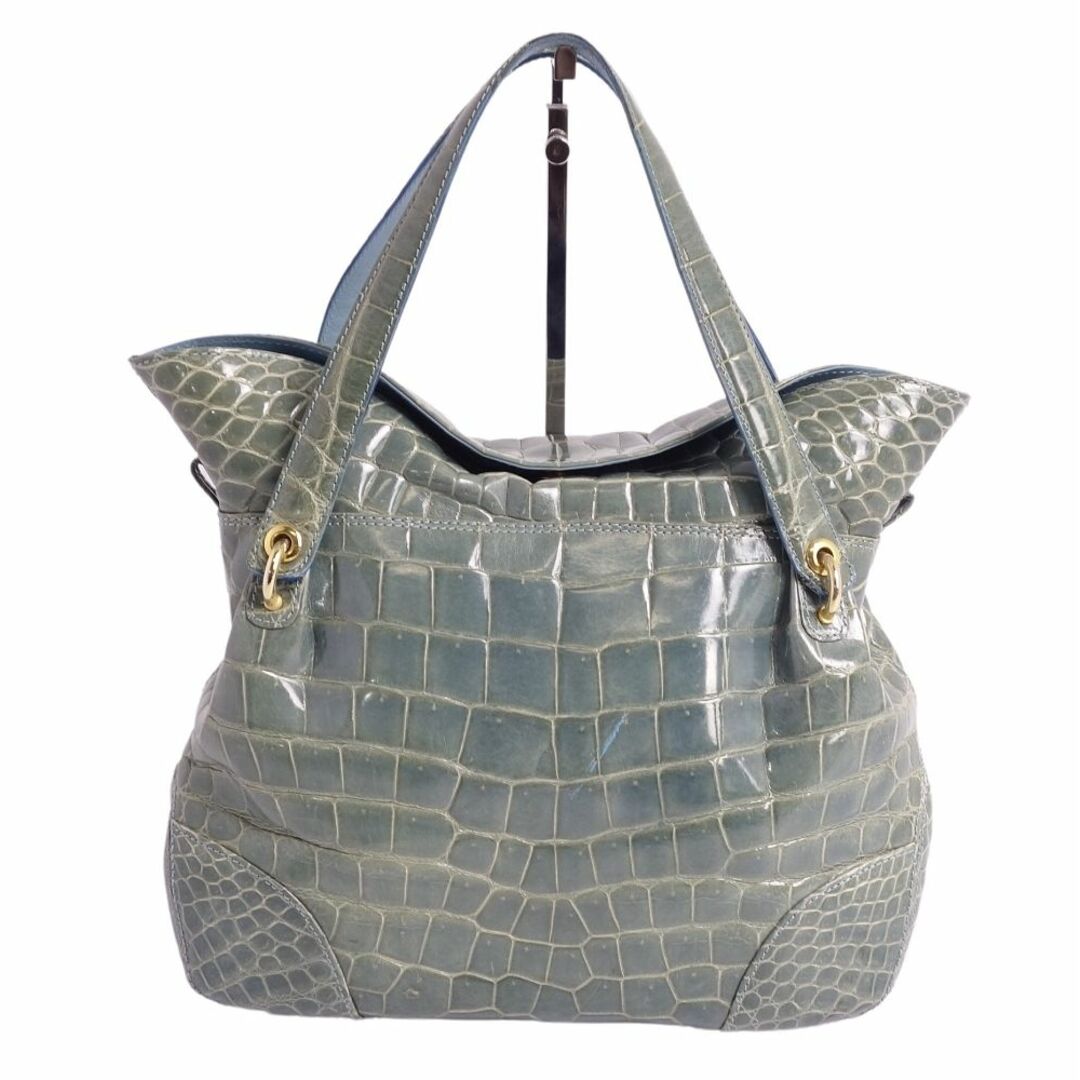 クロコダイル CROCODILE バッグ EMMEGIERRE ハンドバッグ シャイニー