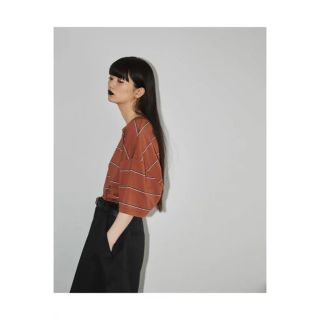 トゥデイフル(TODAYFUL)のトゥディフル　ボーイフレンドボーダーＴシャツ(シャツ/ブラウス(半袖/袖なし))