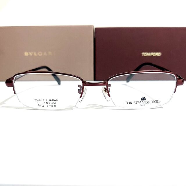 No.2240メガネ CHRISTIANGEORGES【度数入り込み価格】 - サングラス/メガネ