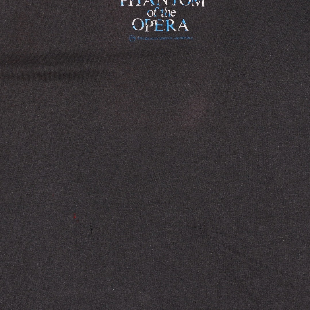 80年代 スクリーンスターズ SCREEN STARS THE PHANTOM OF THE OPERA オペラ座の怪人 プリントTシャツ USA製 メンズM ヴィンテージ /eaa338302 5