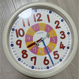 クモン(KUMON)のKUMON 壁掛け　時計　美品(知育玩具)