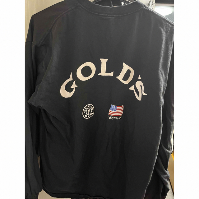 限定 ゴールドジム ロングスリーブシャツ 長袖 Tシャツ GOLD'S GYM メンズのトップス(Tシャツ/カットソー(七分/長袖))の商品写真