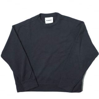 ジルサンダー(Jil Sander)のJIL SANDER+ ジルサンダー 20AW イタリア製 オーバーサイズスウェット JPUR707530MR24860802 M DARK NAVY トレーナー プルオーバー トップス【中古】【JIL SANDER】(スウェット)