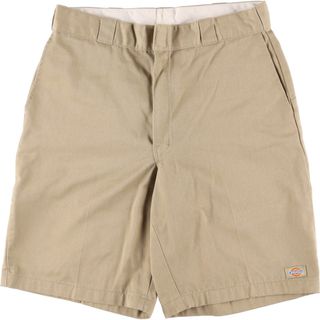 ディッキーズ(Dickies)の古着 ディッキーズ Dickies ワークショーツ ハーフパンツ メンズw33 /eaa337970(ショートパンツ)