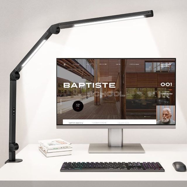 新品ショップ スタイル:デュアル光源デスクライト デュアル光源 LED目