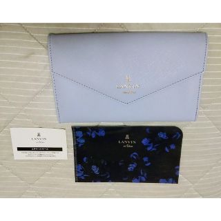 ランバンオンブルー(LANVIN en Bleu)のLANVIN en Blue　エチケットケース(ポーチ)