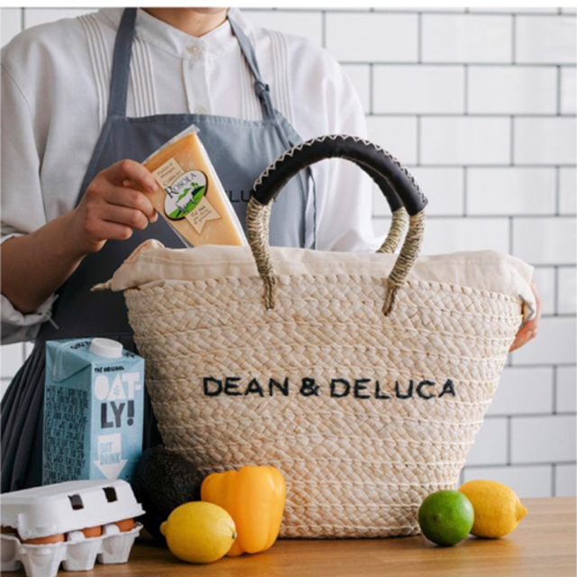 DEAN＆DELUCA ビームス カゴバッグ 保冷バッグ付き 大 ★新品★