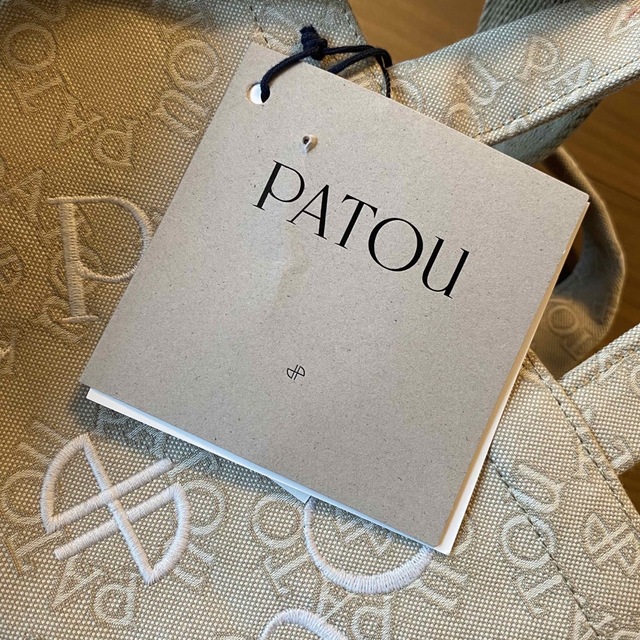【新品】patou パトゥ キャンバストート スモール