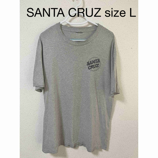 Santa Cruz(サンタクルーズ)のSANTA CRUZ 古着 サンタクルーズ Tシャツ メンズ グレー トップス  メンズのトップス(Tシャツ/カットソー(半袖/袖なし))の商品写真