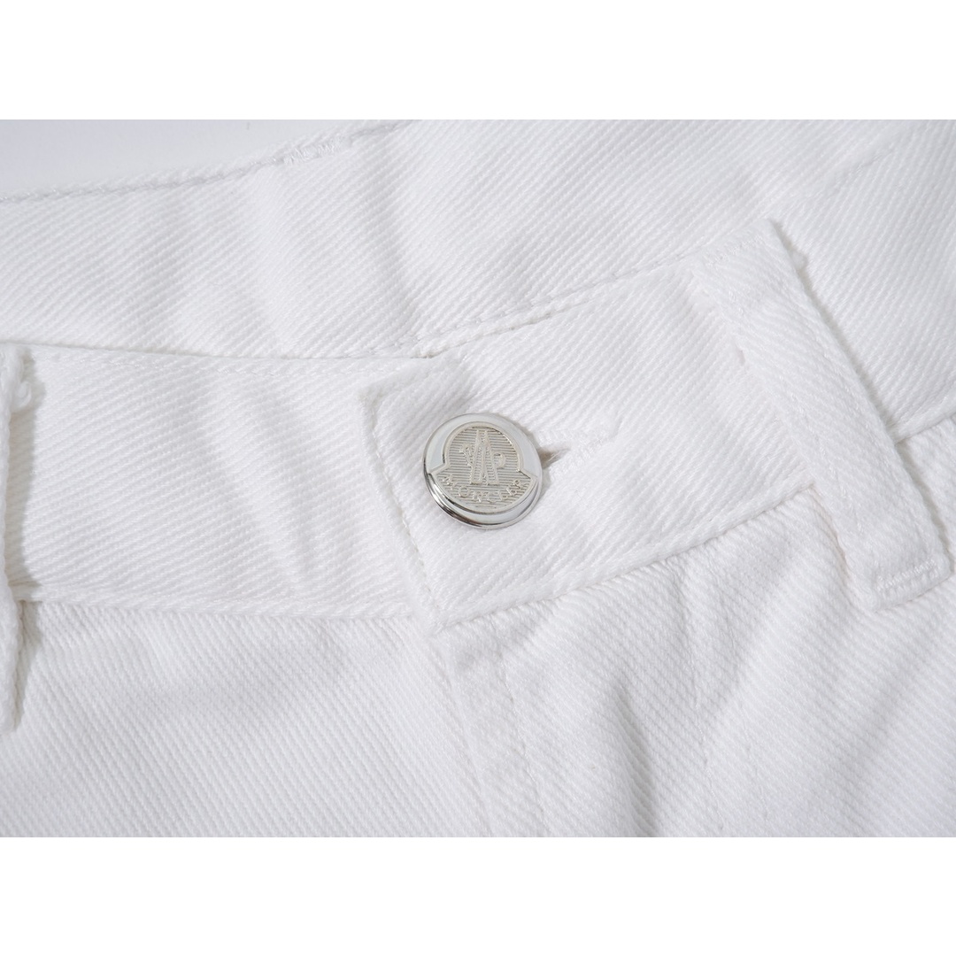 MONCLER - MONCLERモンクレール イタリア製 PANTALONE White MONCLER - MONCLERモンクレール イタリア製 PANTALONE White