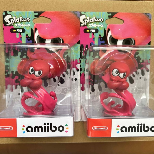 amiibo スプラトゥーン　タコ　2個　新品未開封任天堂