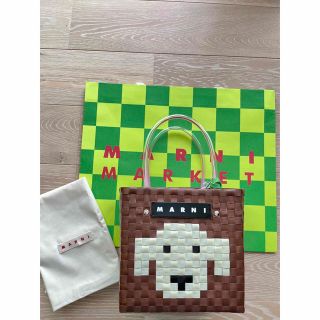 Marni - 【新品未使用】01 マルニマーケット アニマルバスケット
