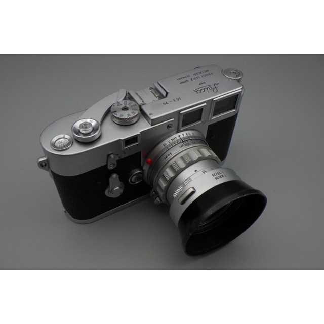 Leica ライカ M3 ダブルストローク+ズミクロン50mmF2+レンズフード