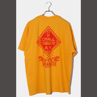 未使用品 2023SS チャレンジャー TOUR TEE 半袖Tシャツ XL 黄(Tシャツ/カットソー(半袖/袖なし))
