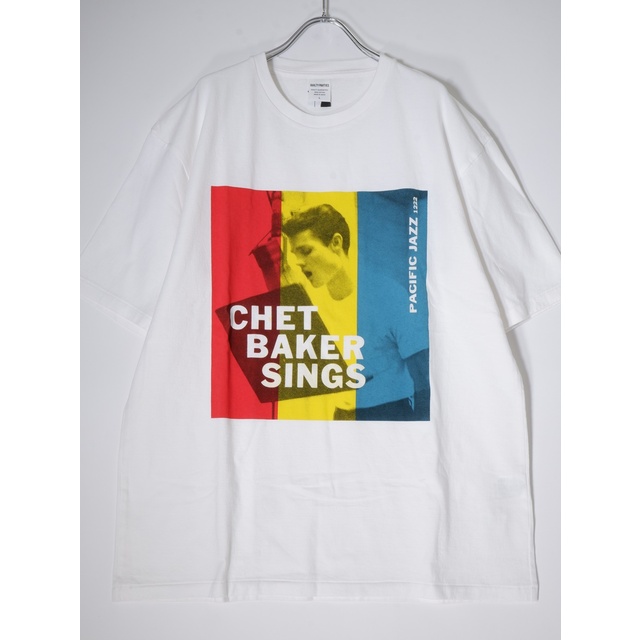 WACKO MARIAワコマリア 2022SS CHET BAKER WASHED HEAVY WEIGHT T-SHIRT TYPE-1チェットベイカー ウォッシュド ヘビーウェイト Tシャツ【L】【MTSA71219】