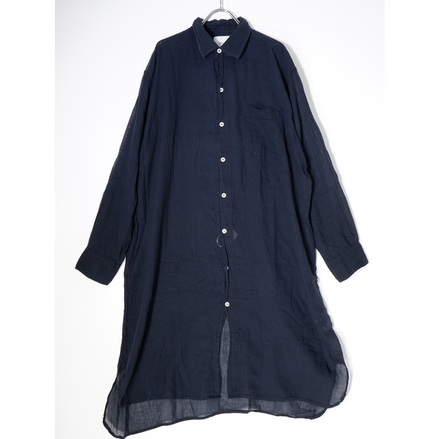 ARMENアーメン journal standard luxe購入2020SS UTILTY REGULAR COLLAR LONG SHIRTSガーゼ ロングシャツワンピース【2】【LOPA71282】