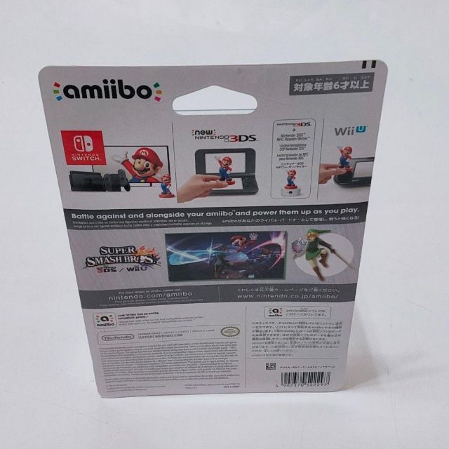 Nintendo Switch(ニンテンドースイッチ)の新品 amiibo リンク 大乱闘スマッシュブラザーズシリーズ ゼルダの伝説 エンタメ/ホビーのゲームソフト/ゲーム機本体(その他)の商品写真