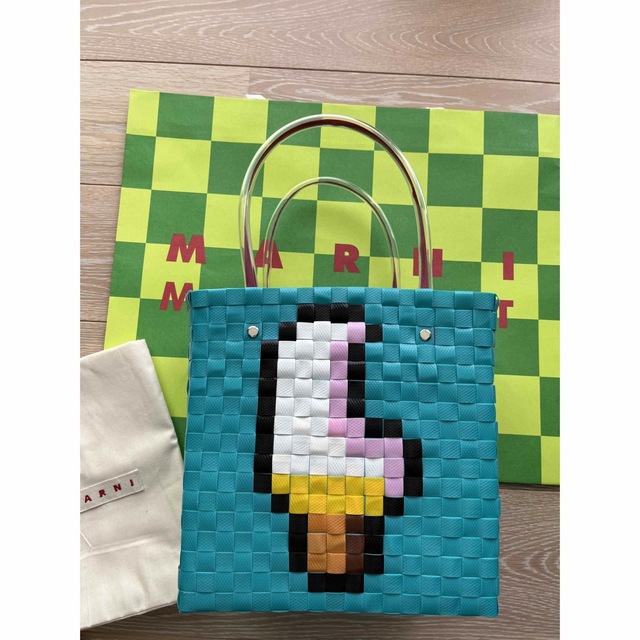 Marni - 【新品未使用】01 マルニマーケット サマーバスケット アイス ...