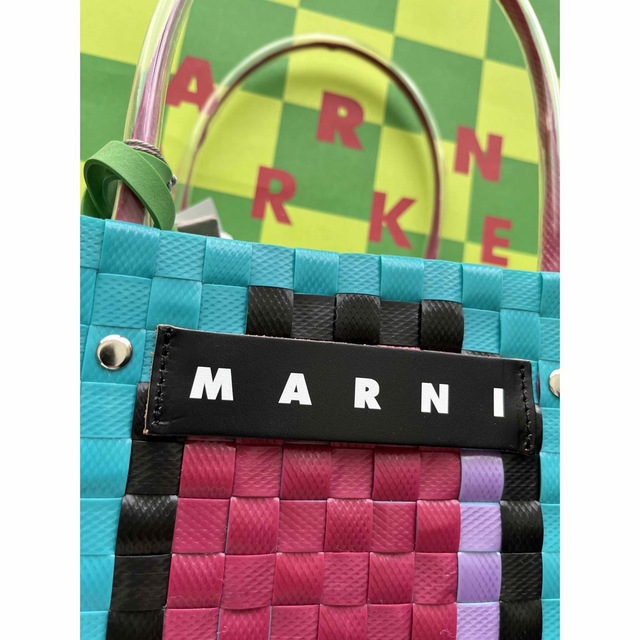 Marni - 【新品未使用】01 マルニマーケット サマーバスケット アイス ...