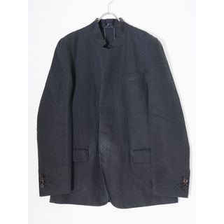 ポールスミス(Paul Smith)のPAUL SMITHポールスミス メインライン リネンコットン スタンドカラーテーラードジャケット【L】【MJKA71407】(その他)