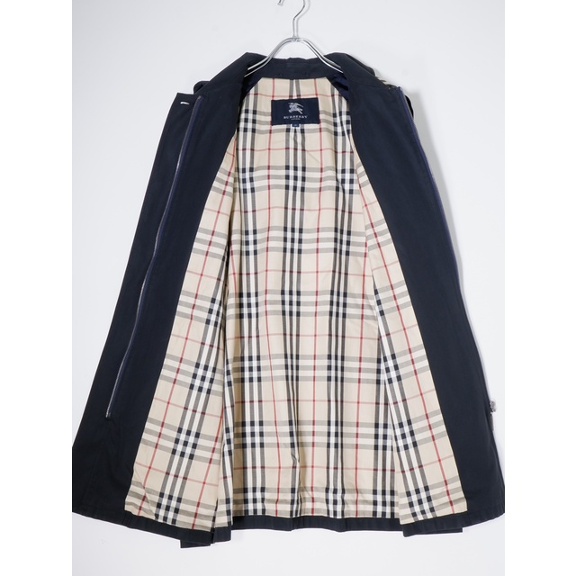 BURBERRY(バーバリー)のBURBERRY LONDONバーバリーロンドン 大きいサイズ 裏地ノバチェック フード付きコットンAラインコート【13ABR(44)】【LCTA71333】 レディースのジャケット/アウター(その他)の商品写真