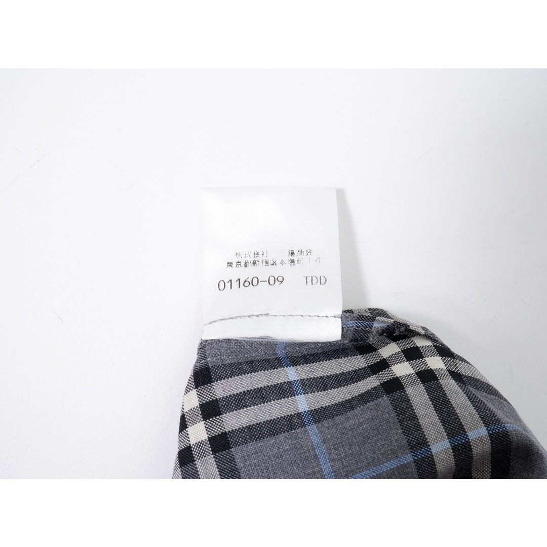 BURBERRY(バーバリー)のBURBERRY LONDONバーバリーロンドン 大きいサイズ 定番チェック オープンカラーサマーウール長袖シャツ【13ABR(44)】【LSHA71343】 レディースのトップス(その他)の商品写真