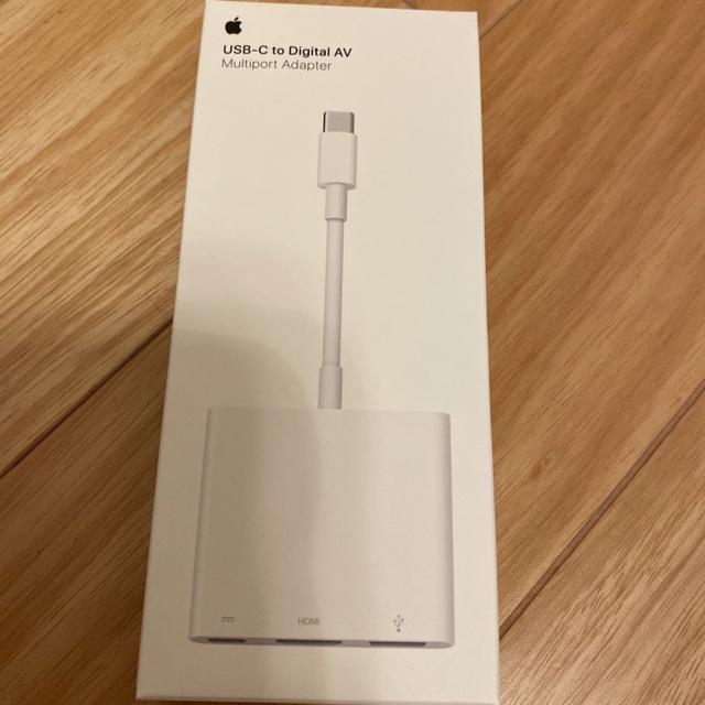 未開封:Appleマルチポートアダプター USB-C to Digital AV