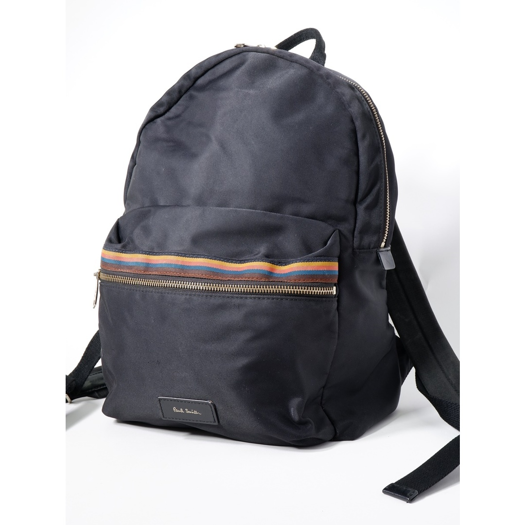 Paul Smith(ポールスミス)のPAUL SMITHポールスミス ブライトストライプウェビング バックパック リュック【-】【MBGA71381】 メンズのバッグ(その他)の商品写真