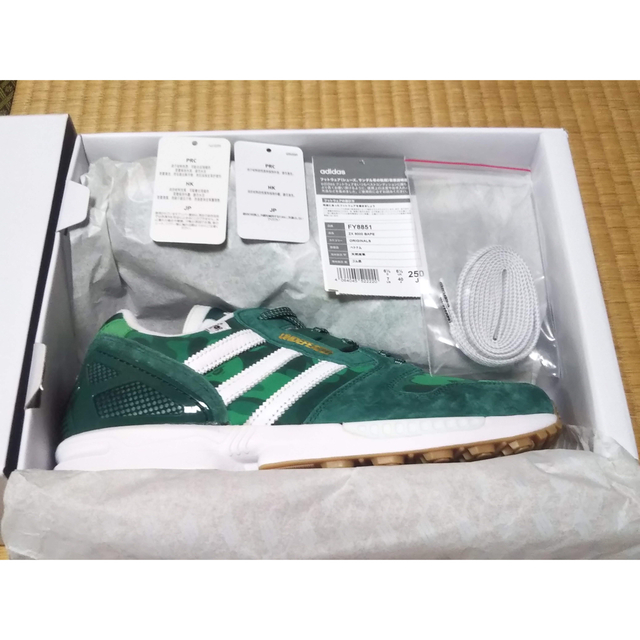 靴/シューズ ADIDAS ZX 8000 BAPE UNDEFEATED 25cm 13750円 買取 高額