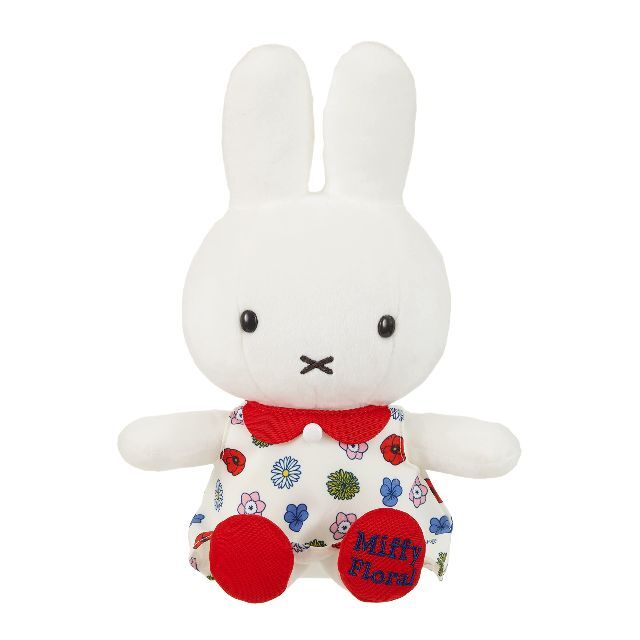 【スタイル:ぬいぐるみ】セキグチ miffy floral ぬいぐるみ60145