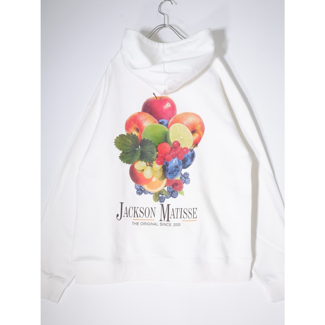 ジャクソンマティスJACKSON MATISSE 2023SS FRUIT OF THE LOOM × JM ロゴスウェットパーカー新品【L】【MTSA71512】