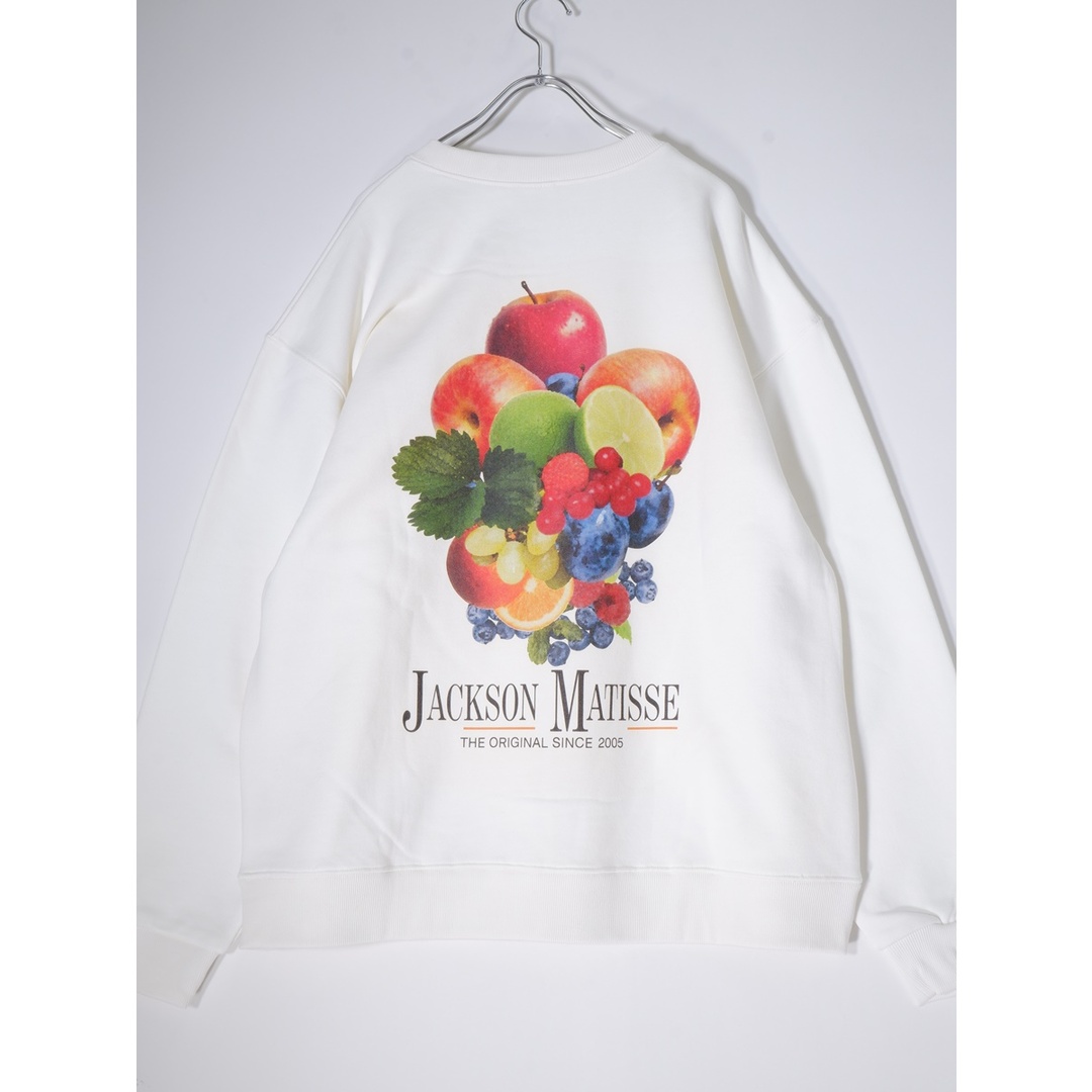 ジャクソンマティスJACKSON MATISSE 2022AW FRUIT OF THE LOOM×JM ロゴ スウェット新品【L】【MTSA70297】